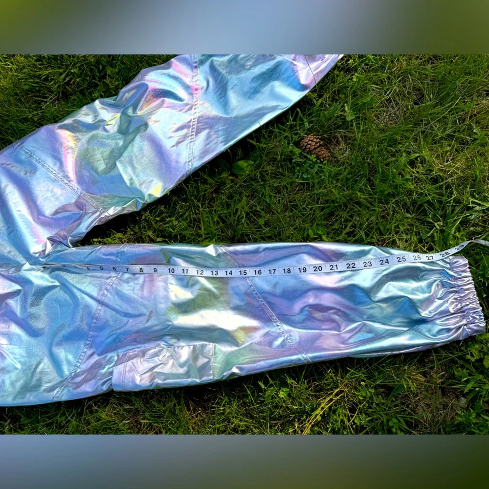 Holographic Kids Jogger Pants - Picture 7 of 15